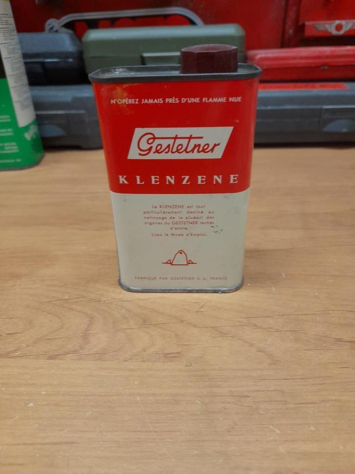 Oude kleine Gestetner Klenzene-bus, Verzamelen, Merken en Reclamevoorwerpen, Gebruikt, Overige typen, Verzenden