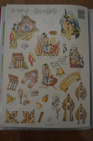 *Kaartje maken ( knipvel ) Hans en Grietje beschikbaar voor biedingen