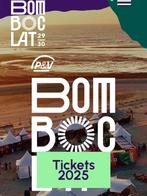 2 tickets bomboclat festival 29 en 30/8, Tickets en Kaartjes, Twee personen