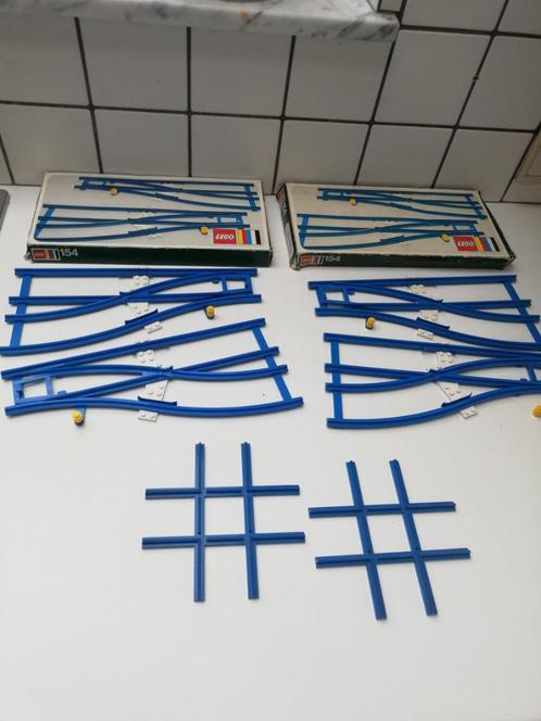 lego 154 blauw wissel, Kinderen en Baby's, Speelgoed | Duplo en Lego, Lego, Ophalen of Verzenden