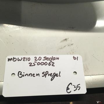 Mercedes W210 2001  sedan   2500062   Binnenspiegel dimmend beschikbaar voor biedingen