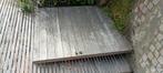Padouk tuinpoort+balken, Tuin en Terras, Ophalen, Gebruikt