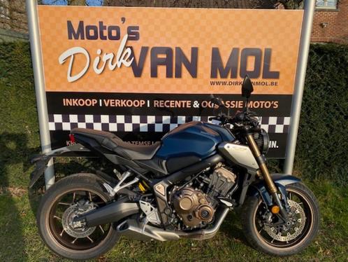 honda cb 650r abs bj 2021 nieuw staat + opties, Motoren, Motoren | Honda, Bedrijf, Naked bike, meer dan 35 kW, 4 cilinders, Ophalen