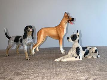 Collectie hondenbeeldjes van Castagna, Akita, Royal Doulton  beschikbaar voor biedingen