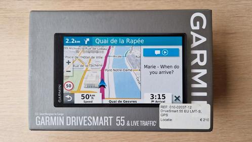 Garmin Drivesmart 55 & Live Traffic kaart Europa, Auto diversen, Autonavigatie, Zo goed als nieuw, Ophalen