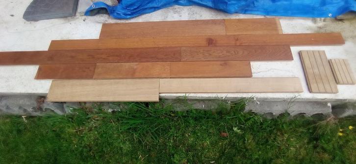 Massief eiken parket van 65m2, Doe-het-zelf en Bouw, Overige Doe-Het-Zelf en Bouw, Zo goed als nieuw, Ophalen of Verzenden