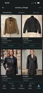 Vintage jassen te koop, Kleding | Heren, Jassen | Zomer, Ophalen of Verzenden, Zo goed als nieuw