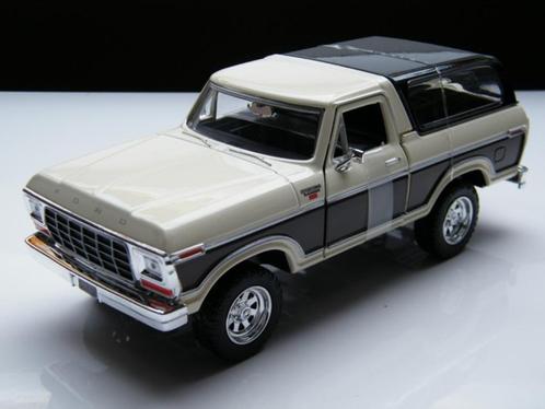 Nieuw modelauto Ford Bronco Hard Top – Motormax 1:24, Hobby & Loisirs créatifs, Voitures miniatures | 1:24, Neuf, Voiture, Motormax