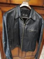 Superbe veste  noire en cuir VENT COUVERT  T/XL, Comme neuf, Noir, Enlèvement, Taille 56/58 (XL)