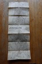 oude kaarten van Jeruzalem e.a., Livres, Atlas & Cartes géographiques, Carte géographique, Utilisé, Enlèvement ou Envoi, Autres régions