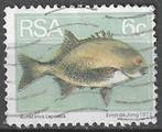 Zuid-Afrika 1974 - Yvert 363 - Coracinus capensis (ST), Postzegels en Munten, Postzegels | Afrika, Zuid-Afrika, Verzenden, Gestempeld