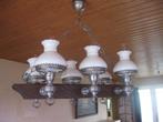 luchter, Huis en Inrichting, Lampen | Kroonluchters, Ophalen, Zo goed als nieuw, Metaal, Rustiek