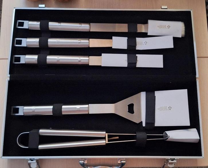 BBQ set kerstcadeau Berghoff, Tuin en Terras, Barbecue-accessoires, Nieuw, Ophalen