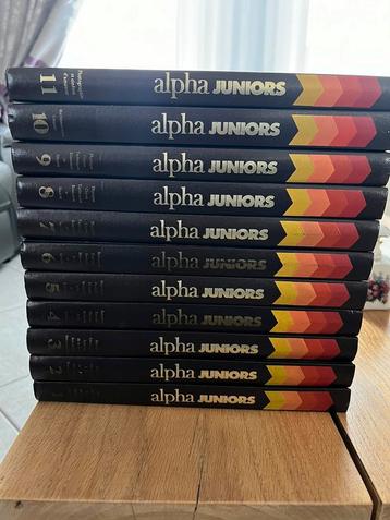 Encyclopédie alpha juniors vintage 11 volumes  disponible aux enchères