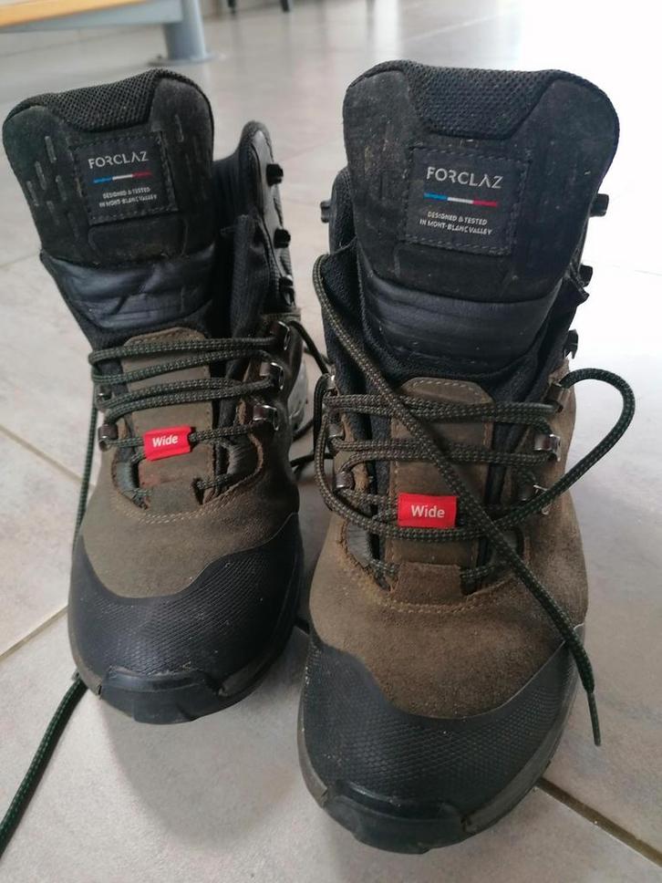 Stapschoenen, maat 42, Forclaz wide, Sport en Fitness, Bergsport en Wandelen, Zo goed als nieuw, Ophalen