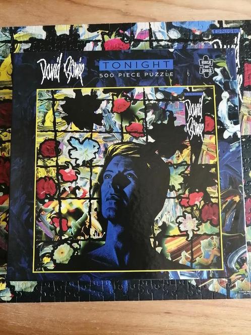 Puzzle 500 pièces David BOWIE - cover album Tonight, Hobby en Vrije tijd, Denksport en Puzzels, Zo goed als nieuw, Legpuzzel, Ophalen of Verzenden