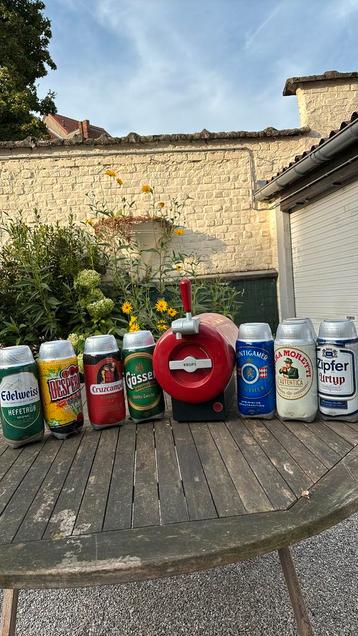 Robinet à bière avec 9 bières, Electroménager, Enlèvement, Utilisé, Krups