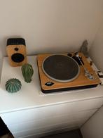 Platenspeler met platen, Ophalen, Zo goed als nieuw, Platenspeler