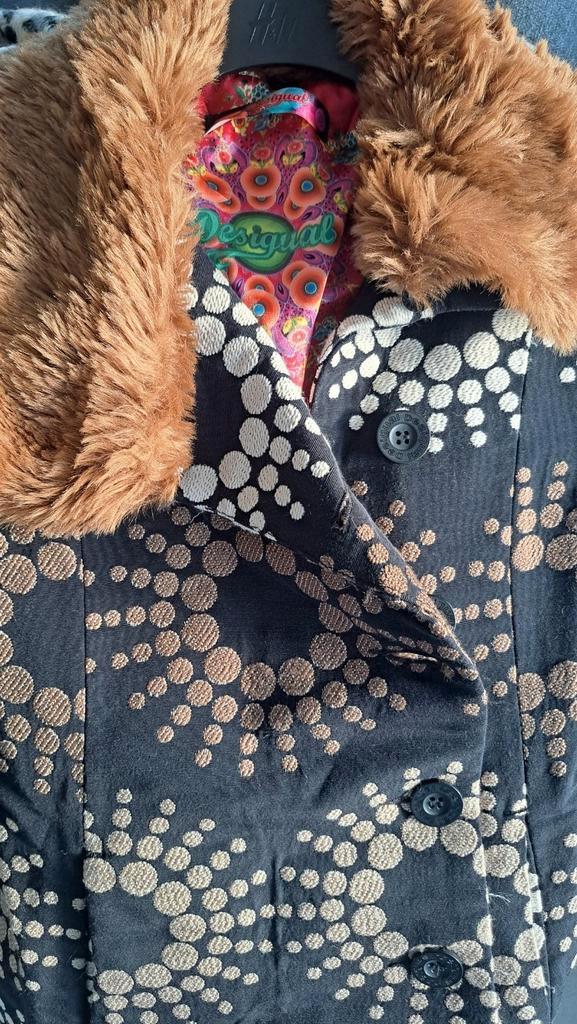 Desigual jas, Kleding | Dames, Jassen | Winter, Zo goed als nieuw, Maat 38/40 (M), Ophalen of Verzenden