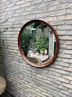 Nieuwe Handcraft Wooden Mirror/Spiegel Uniek diameter 80 cm, Huis en Inrichting, Woonaccessoires | Spiegels, Rond, Nieuw, Ophalen of Verzenden