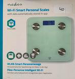 Nedis wi-fi smart personal scale., Enlèvement, Neuf