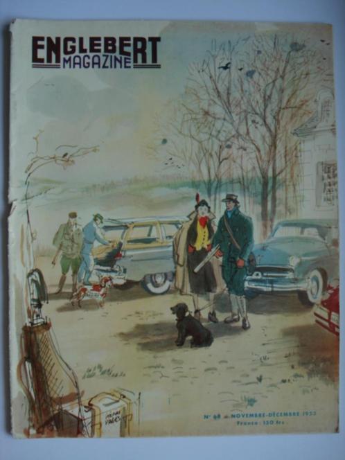 Englebert Magazine N 68 Novembre-Décembre 1953, Livres, Autos | Brochures & Magazines, Utilisé, Général, Envoi