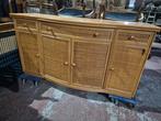 Groot vintage dressoir van bamboe en rotan, Ophalen, Zo goed als nieuw