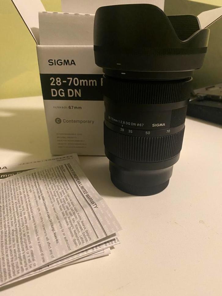 Sigma 28-70mm Monture E, TV, Hi-fi & Vidéo, Photo | Lentilles & Objectifs, Comme neuf, Enlèvement