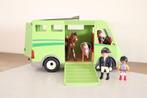 Playmobil Van transport de chevaux, Ophalen of Verzenden, Gebruikt, Complete set