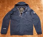 Veste d'hiver : Hollister - taille : M - bleu marine, Enlèvement ou Envoi, Comme neuf, Bleu, Taille 48/50 (M)