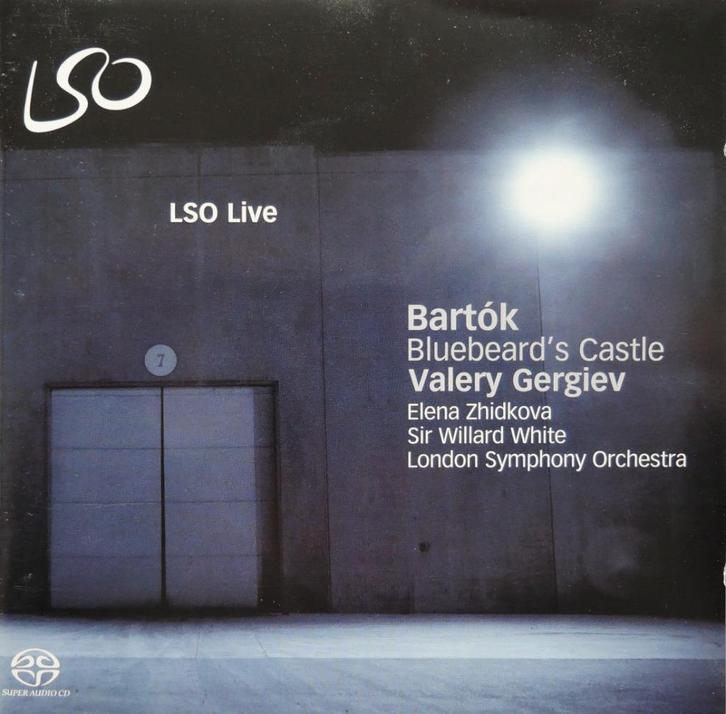 SACD - Bluebeard's Castle / Bartok - LSO / Gergiev - DDD, Cd's en Dvd's, Cd's | Klassiek, Zo goed als nieuw, Orkest of Ballet