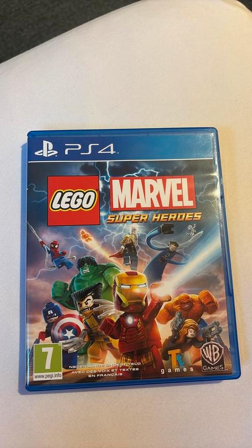 Lego Marvel Super Heroes, PS4, Games en Spelcomputers, Games | Sony PlayStation 4, Zo goed als nieuw, Overige genres, Vanaf 12 jaar