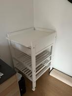 Verzorgingstafel - luiertafel, Kinderen en Baby's, Kinderkamer | Commodes en Kasten, Ophalen, Gebruikt, Minder dan 75 cm, 70 cm of meer