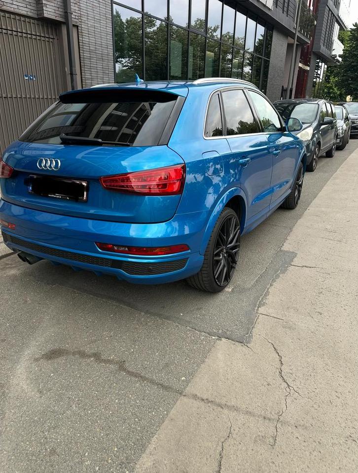 Audi Q3 1.4 TFT essence année 2015, Autos, Audi, Particulier, Q3, Air conditionné, Essence, Automatique, Bleu, Traction avant