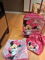 Trolley en zwemzak en rugzakje Minnie Mouse in prima staat, Ophalen of Verzenden, Zo goed als nieuw
