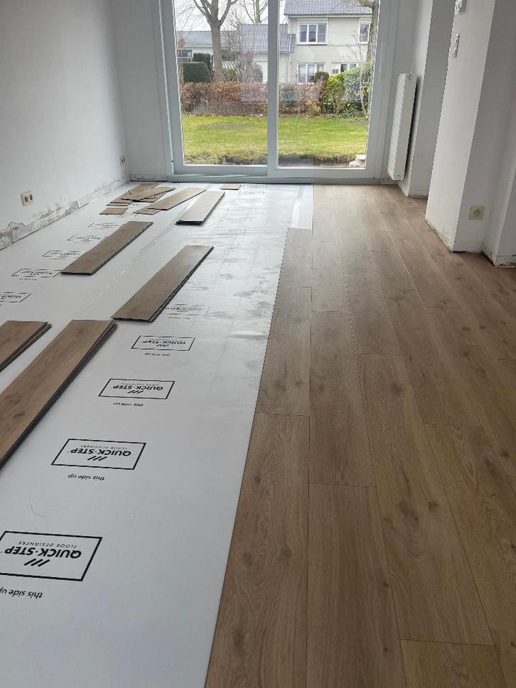 QUICK - STEP Vinylvloer, Bricolage & Construction, Planches & Dalles, Utilisé, Autres types, Synthétique, Enlèvement