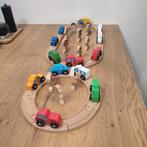 Train en bois jeu, Ophalen