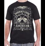 Johnny Cash Heren shirt American Rebel Zwart M t-shirt NEW, Ophalen of Verzenden, Nieuw, Kleding