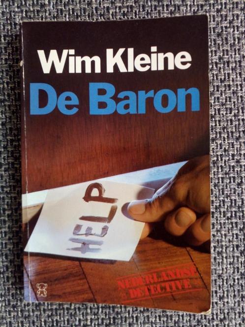 Wim Kleine - De baron / YK-58-KY (Zwarte Beertjes), Boeken, Detectives, Gelezen, Ophalen of Verzenden