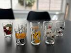Amora Disney x Pokemon waterglazen, Ophalen of Verzenden, Gebruikt, Waterglas