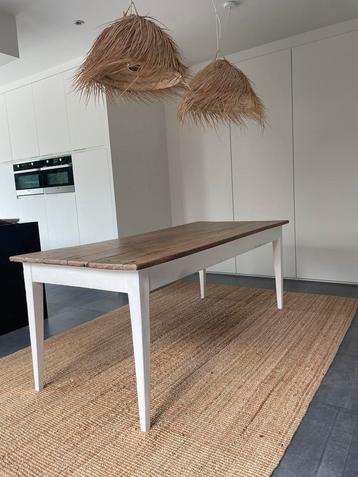 Vintage bohostyle tafel met karakter 210 lengte beschikbaar voor biedingen