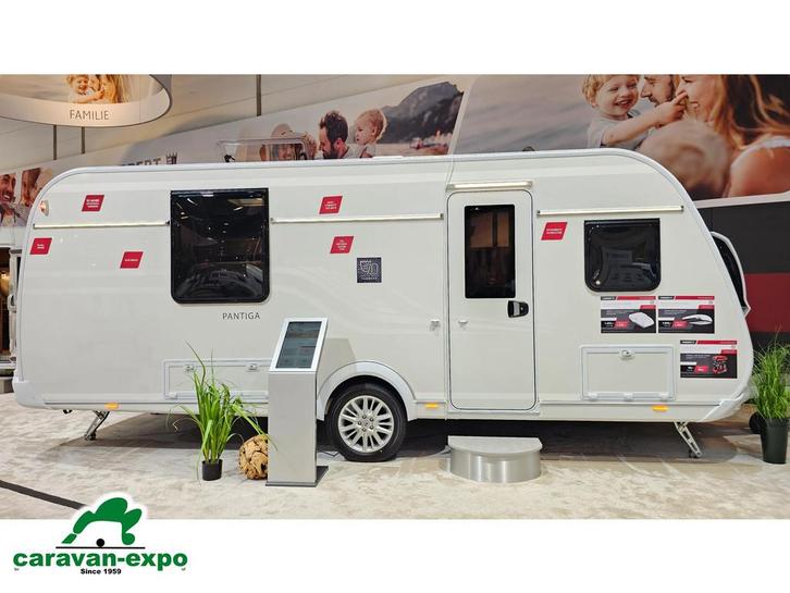 TABBERT PEP PANTIGA 550K, Caravans en Kamperen, Caravans, Bedrijf, tot en met 6, 1500 - 2000 kg, Tabbert, 5 tot 6 meter
