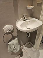 wasbak wc en accessoires, Maison & Meubles, Salle de bain | Meubles de Salle de bain, 25 à 50 cm, Moins de 50 cm, Enlèvement, Utilisé