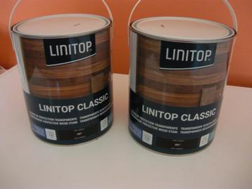 Linitop classic houtbescherming 287, 2 x 2,5 liter. NIEUW! beschikbaar voor biedingen