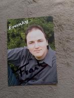 Fotokaart met handtekening Franky, Verzamelen, Foto's en Prenten, Ophalen of Verzenden