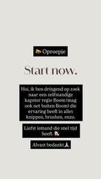 Vacature zelfstandige kapper