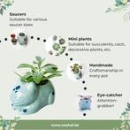 Handgemaakte keramische bloempot GRATIS LEVERING, Tuin en Terras, Bloempotten, Overige materialen, Verzenden, Overige vormen, Binnen