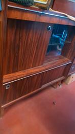 Vintage vitrine kast palissander rosewood, Verzamelen, Retro, Ophalen of Verzenden