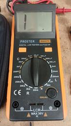 Digitale LCR tester als nieuw, Ophalen of Verzenden, Zo goed als nieuw, Accessoires