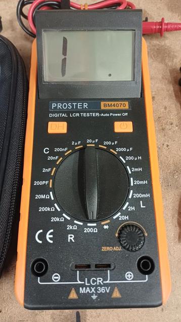 Digitale LCR tester als nieuw  beschikbaar voor biedingen